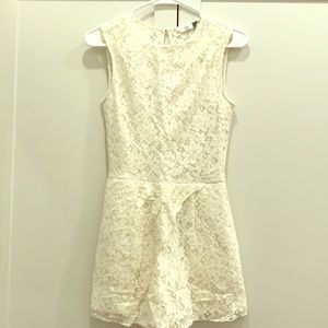 Dolce Vita lace romper, cream